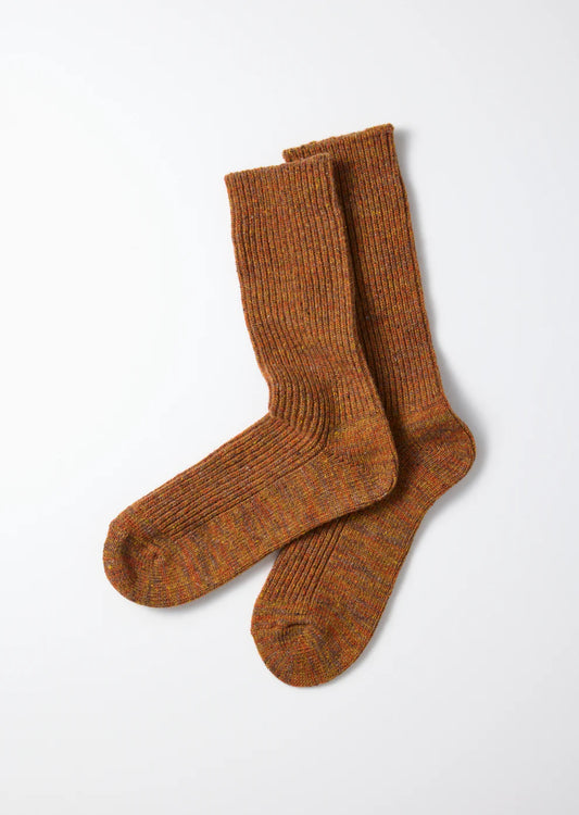 ROTOTO Nep Tweed Marl Socks