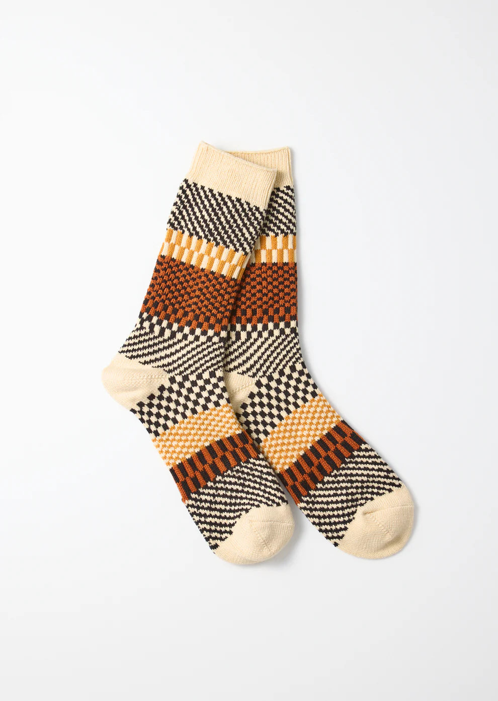 ROTOTO Check & Step Socks