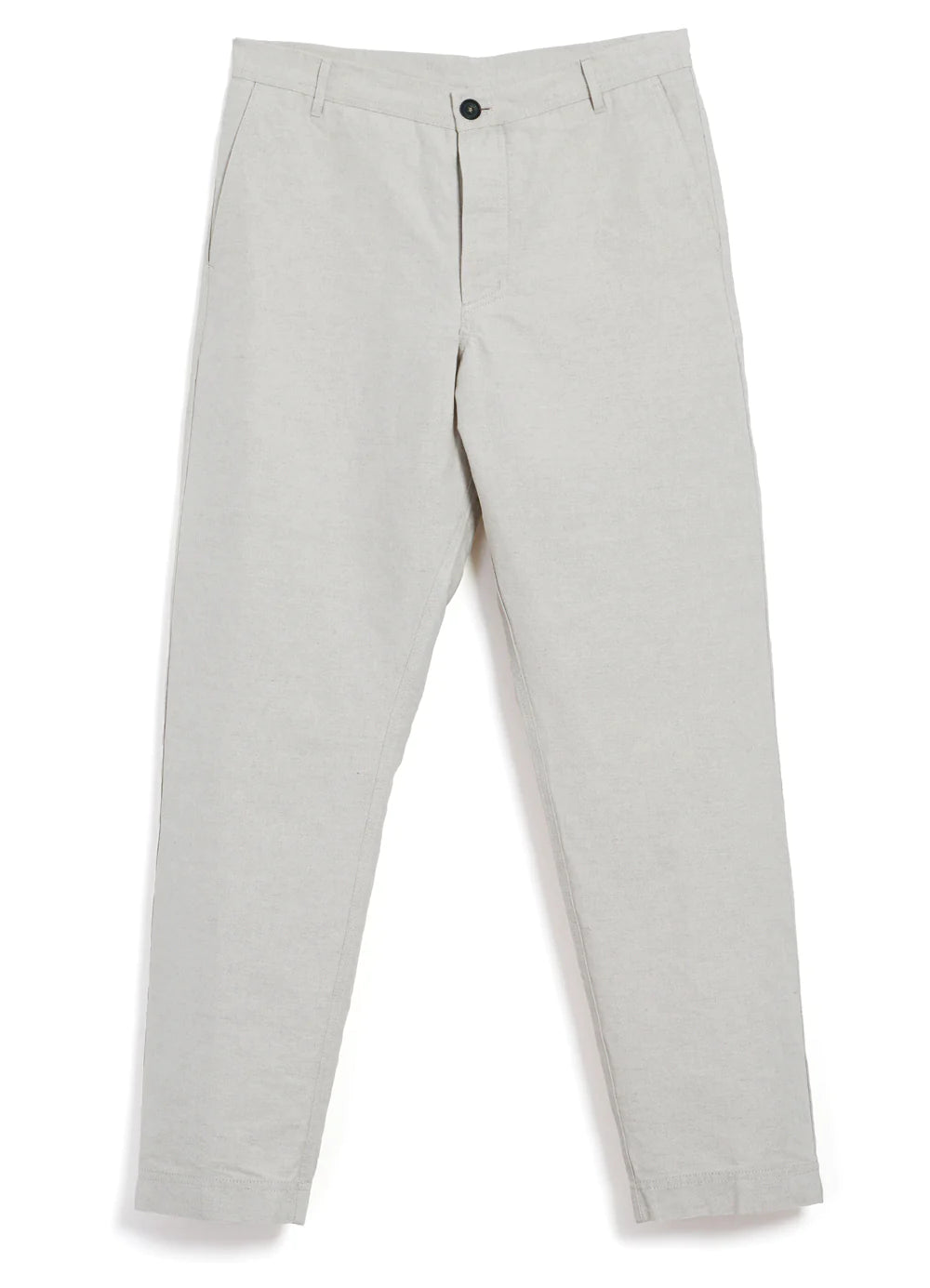 Hansen Garments Ken Wide Cut Trousers in natural flax