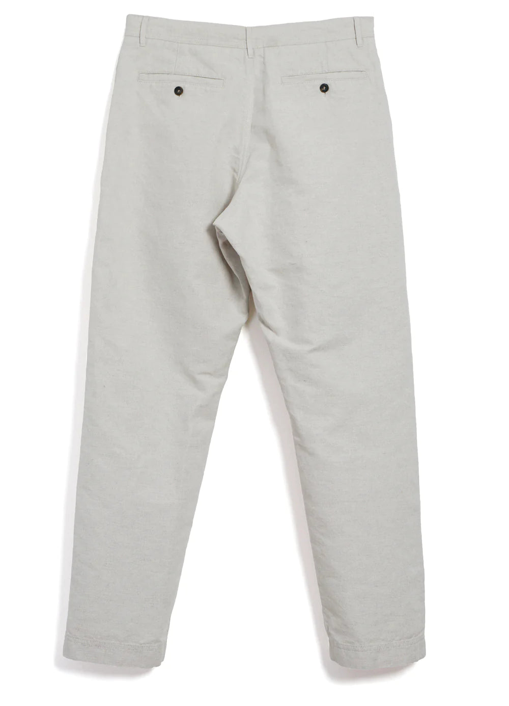 Hansen Garments Ken Wide Cut Trousers in natural flax