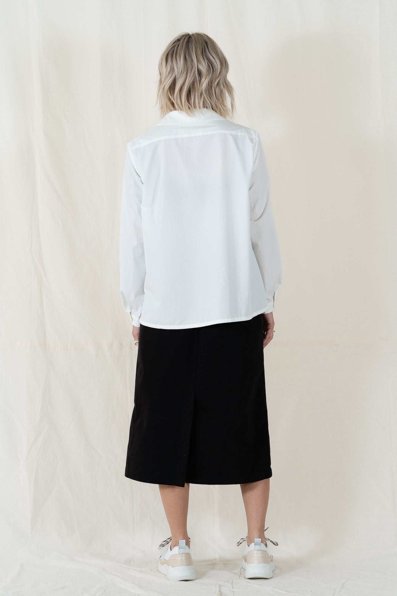 Kappy Cotton Fatigue Skirt