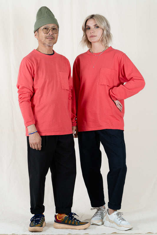 Jackman Long Sleeve Pocket T-Shirt