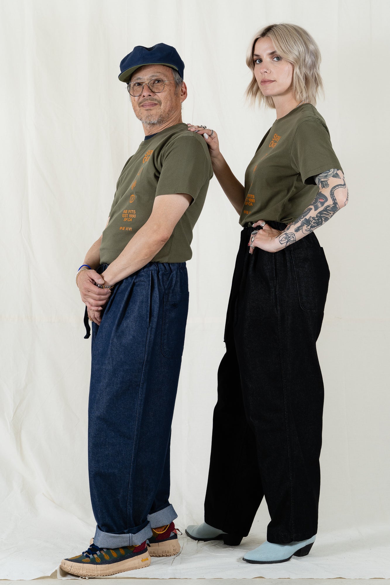 Stay Okay S/S Faded Logo Tee