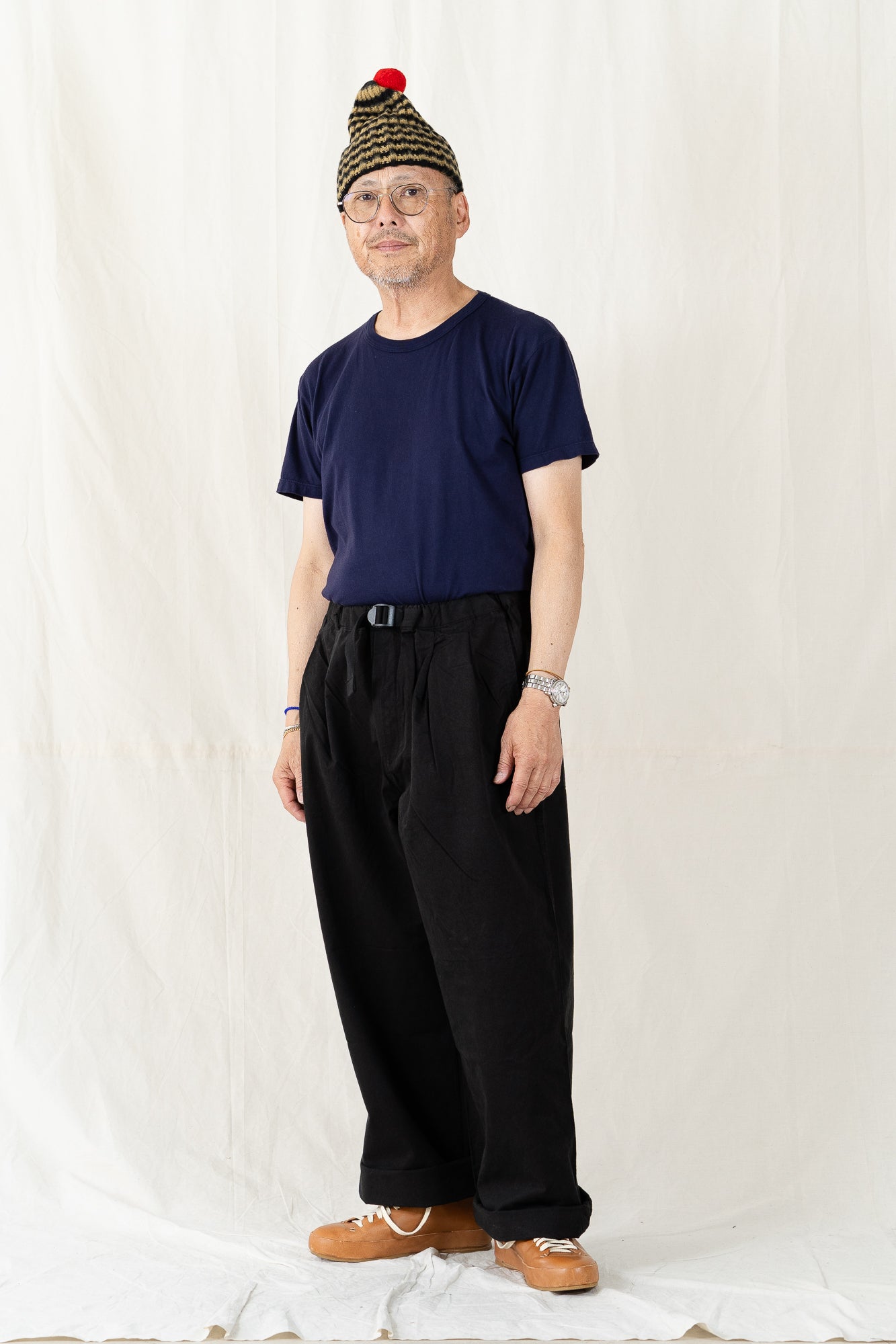 Kappy Two Tuck Wide Pants
