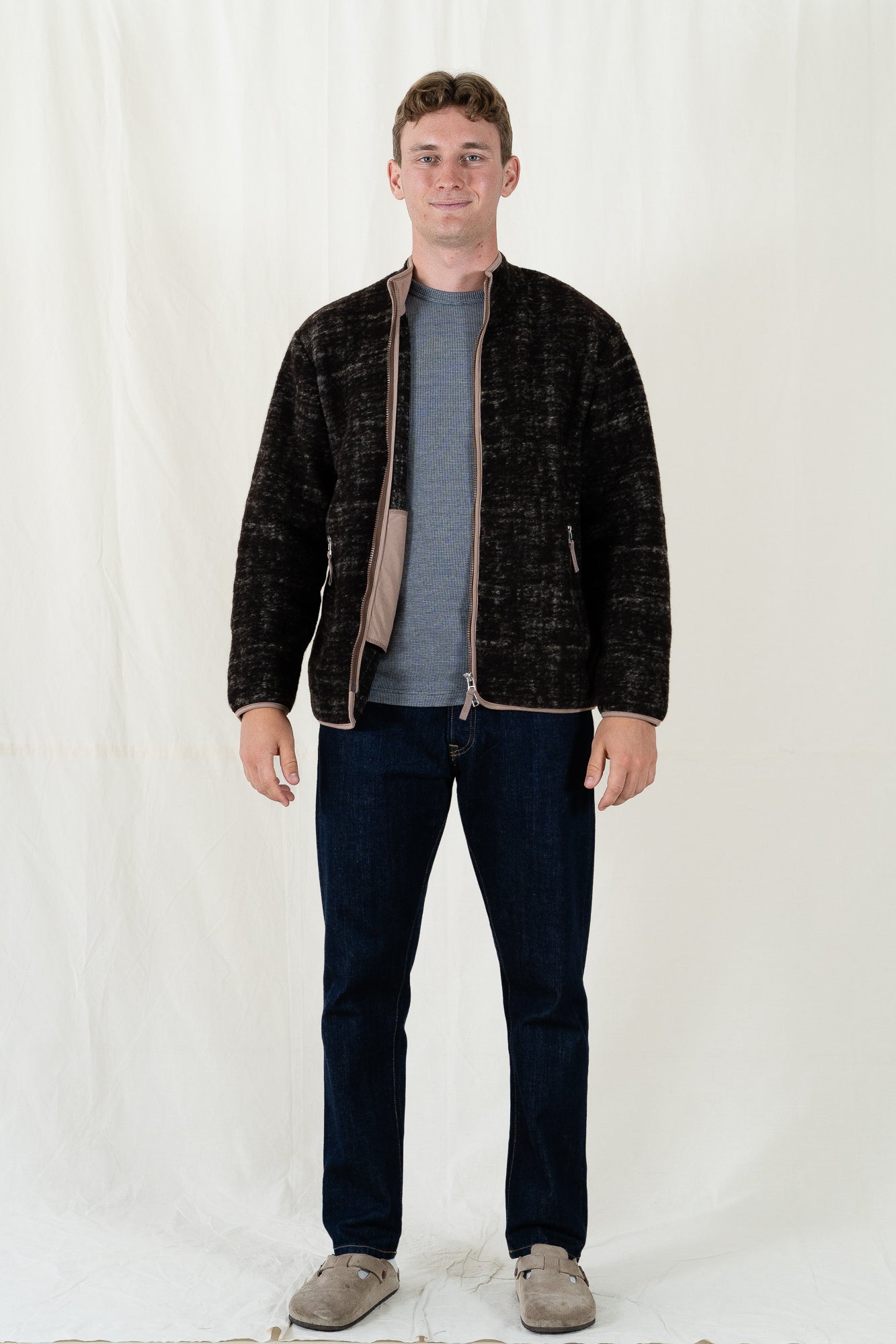 Universal Works Marble Fleece Climbing Jacket