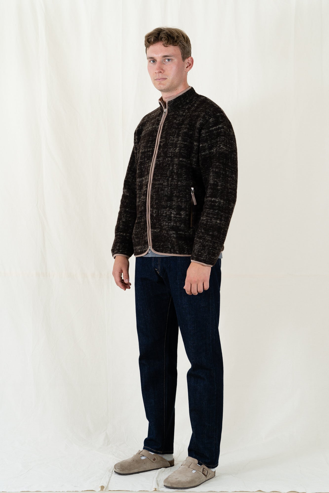 Universal Works Marble Fleece Climbing Jacket
