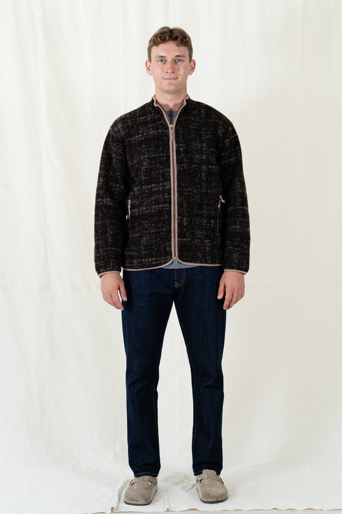 Universal Works Marble Fleece Climbing Jacket