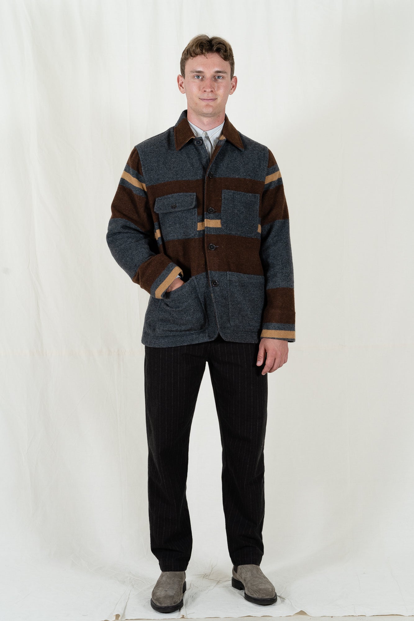 Universal Works Blanket Wool Merchant Jacket