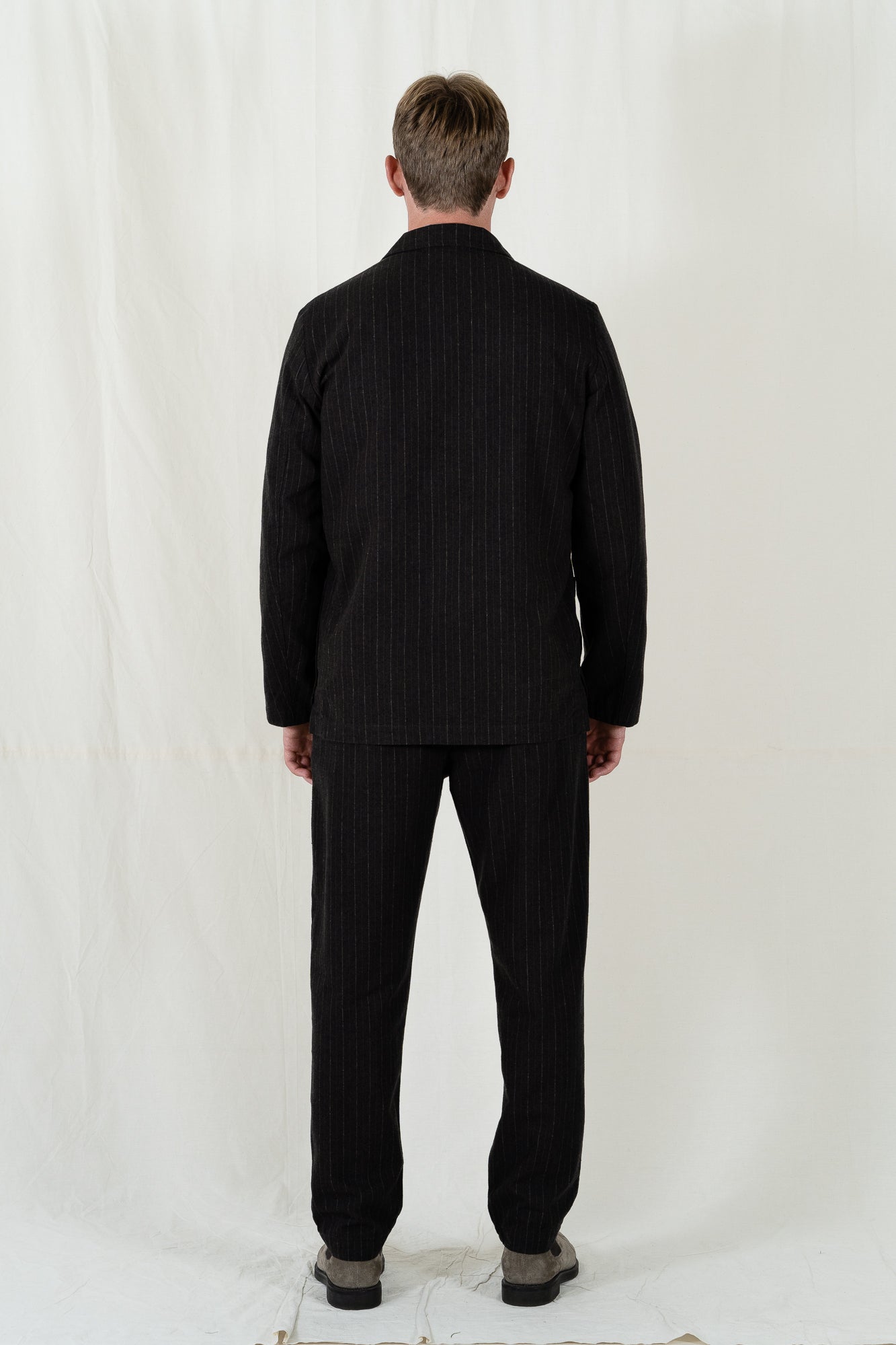 Universal Works Three Button Pinstripe Jacket