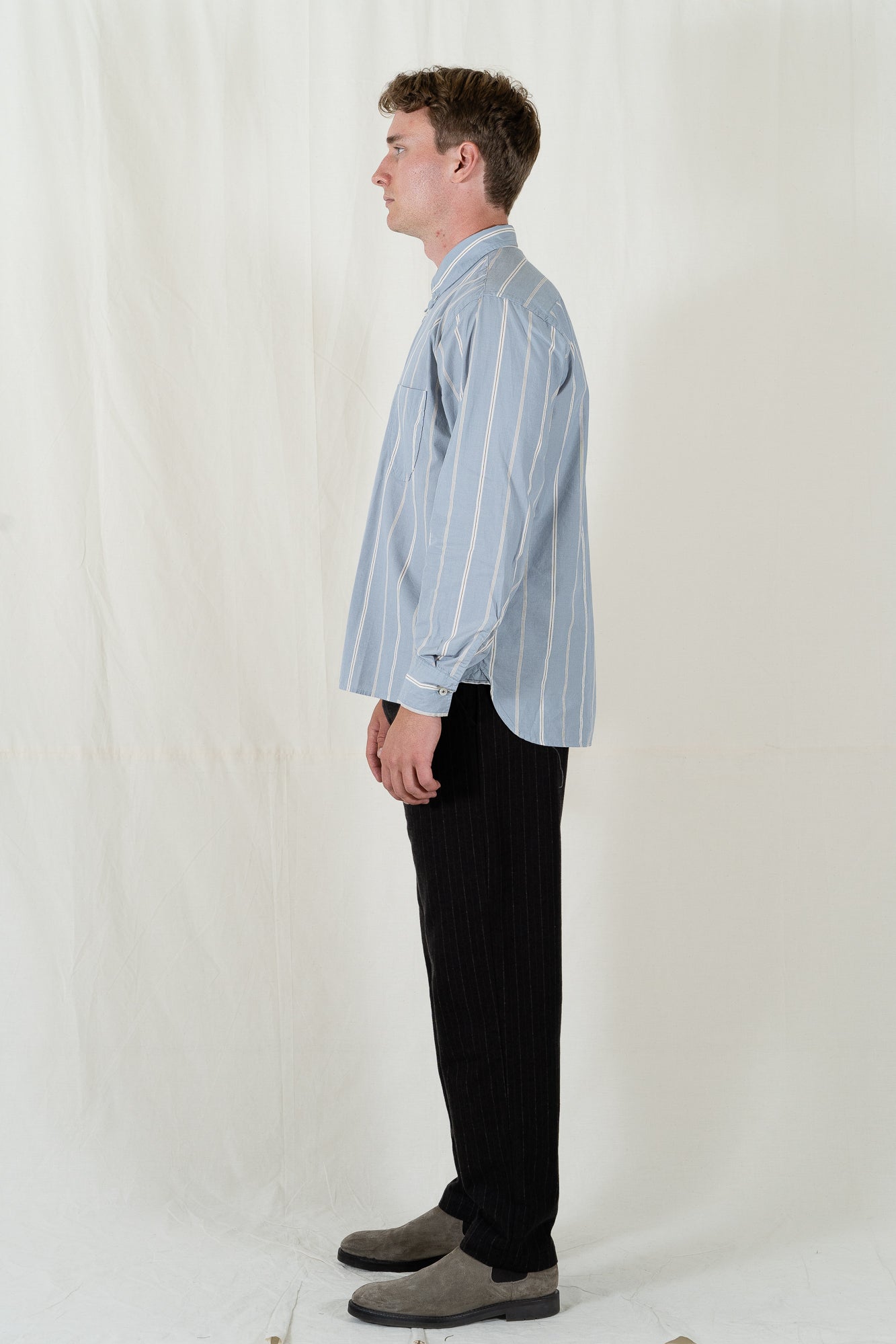 Universal Works Sydney Stripe Lazy Day Shirt