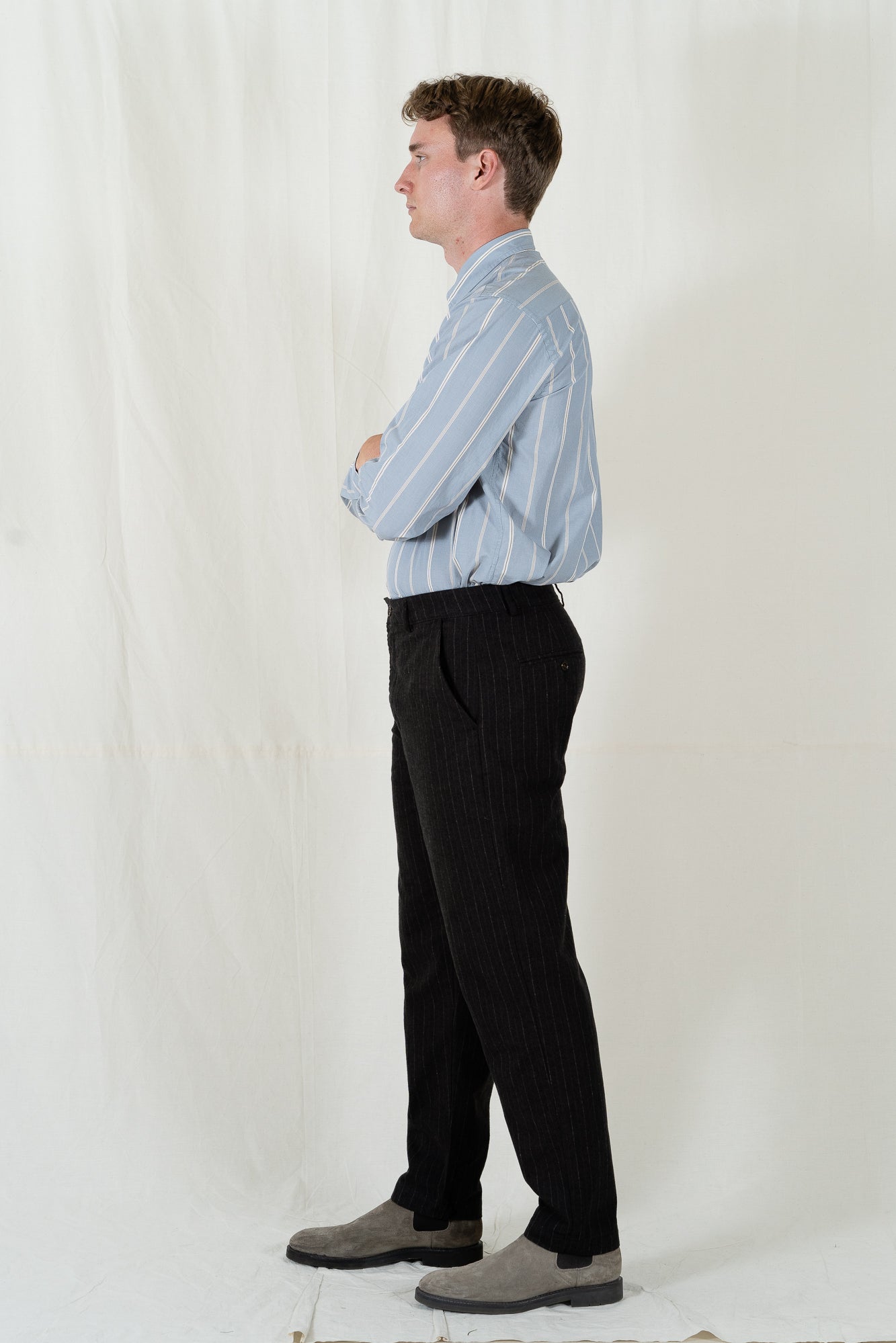 Universal Works Pinstripe Military Chino