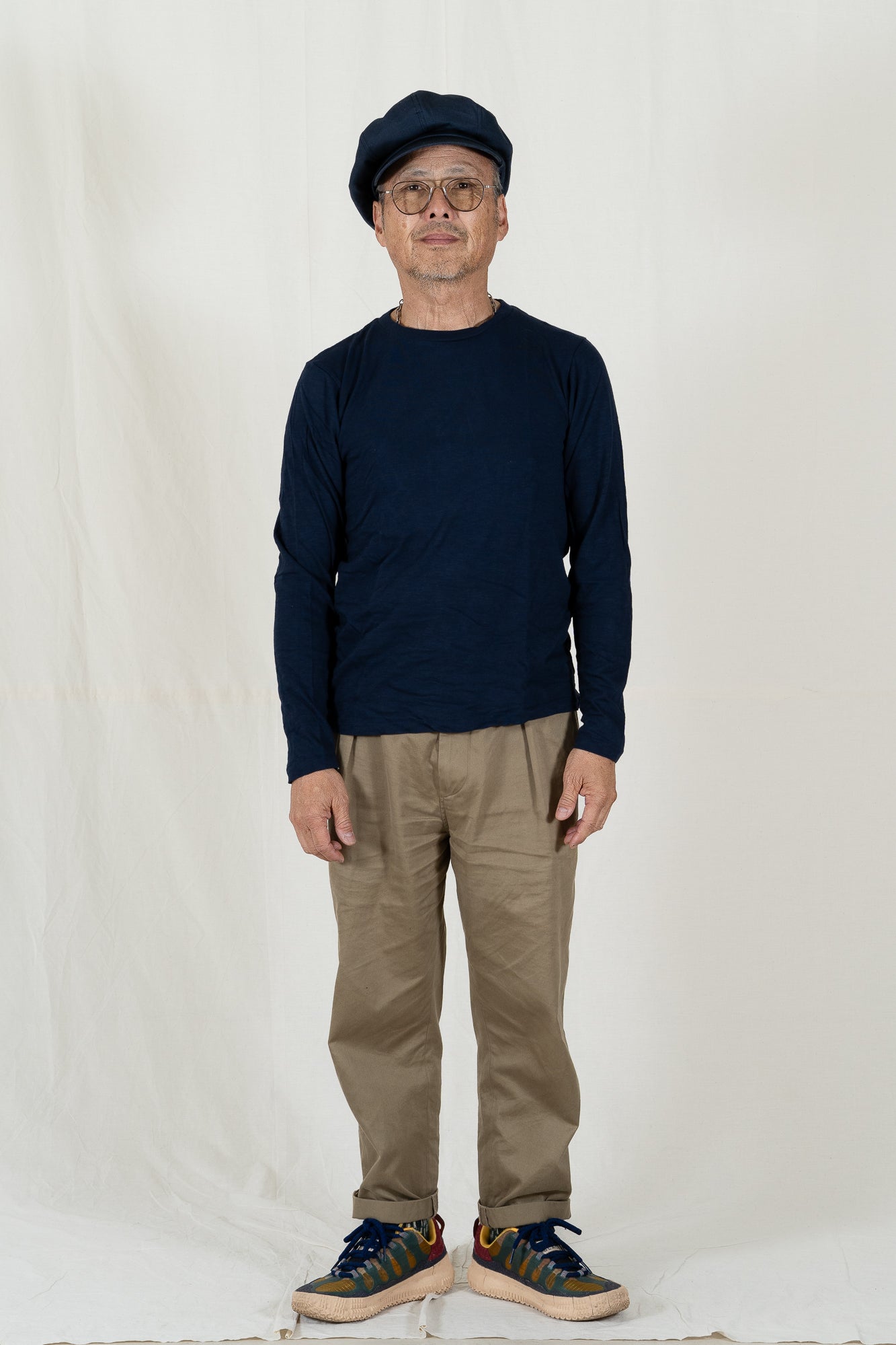 Velva Sheen Rolled Long Sleeve T-Shirt