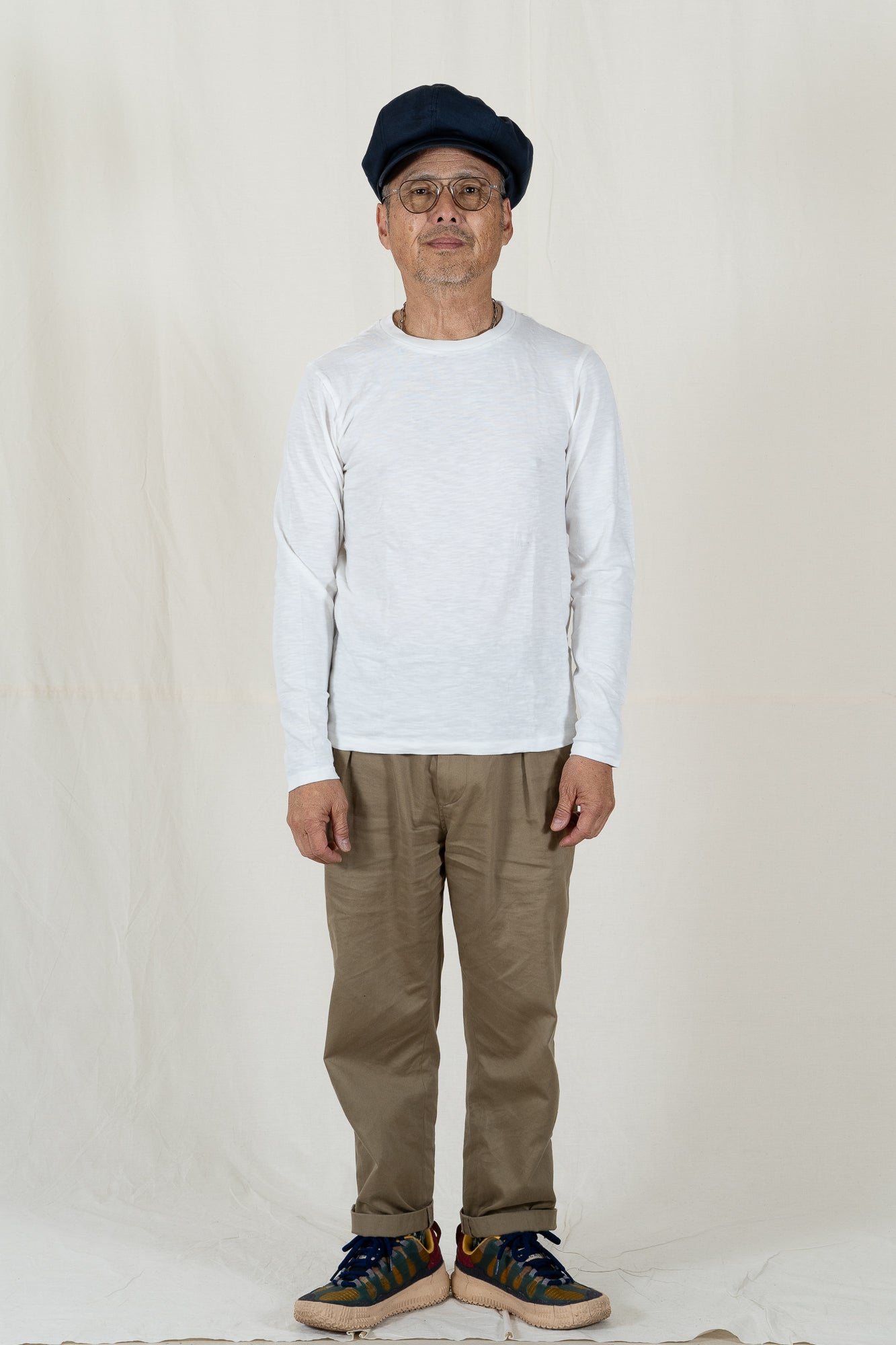 Velva Sheen Rolled Long Sleeve T-Shirt