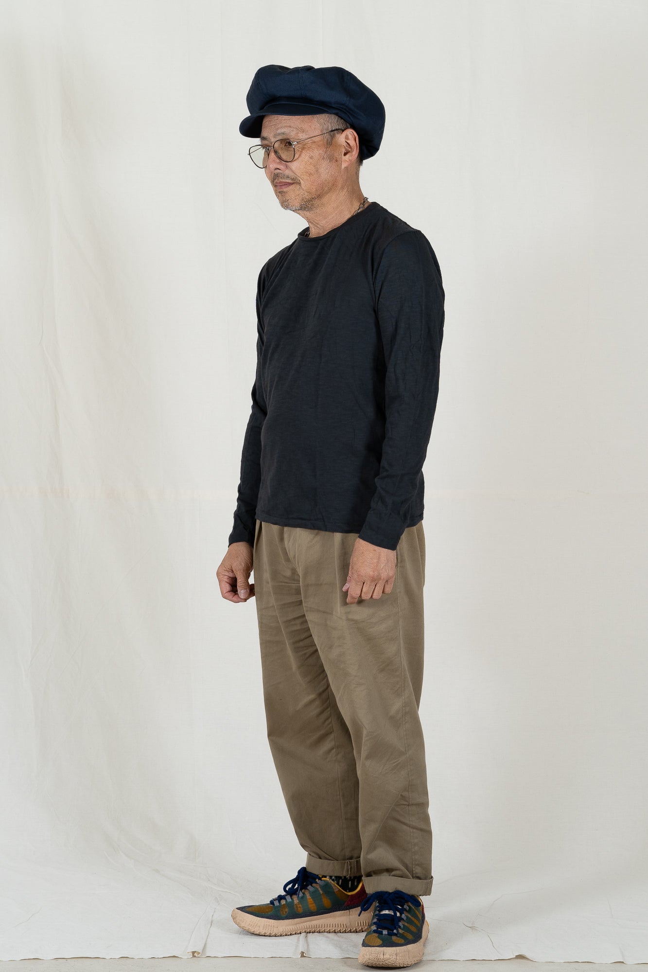 Velva Sheen Rolled Long Sleeve T-Shirt