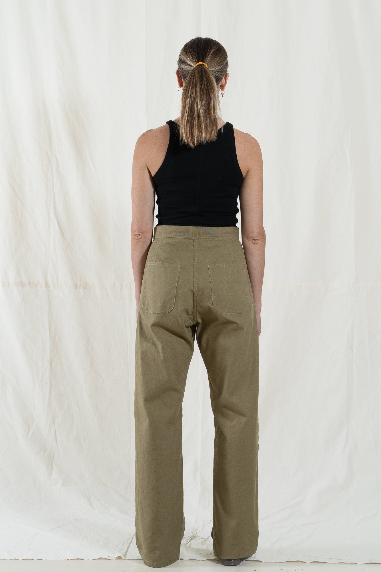 Uqnatu Long Olive Drab Sailor Pant