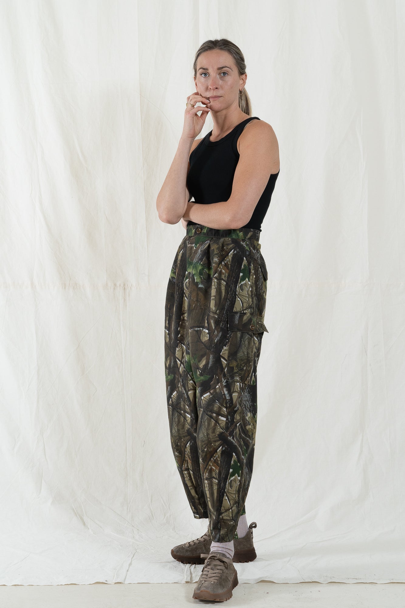 Uqnatu Woodland Print Cargo
