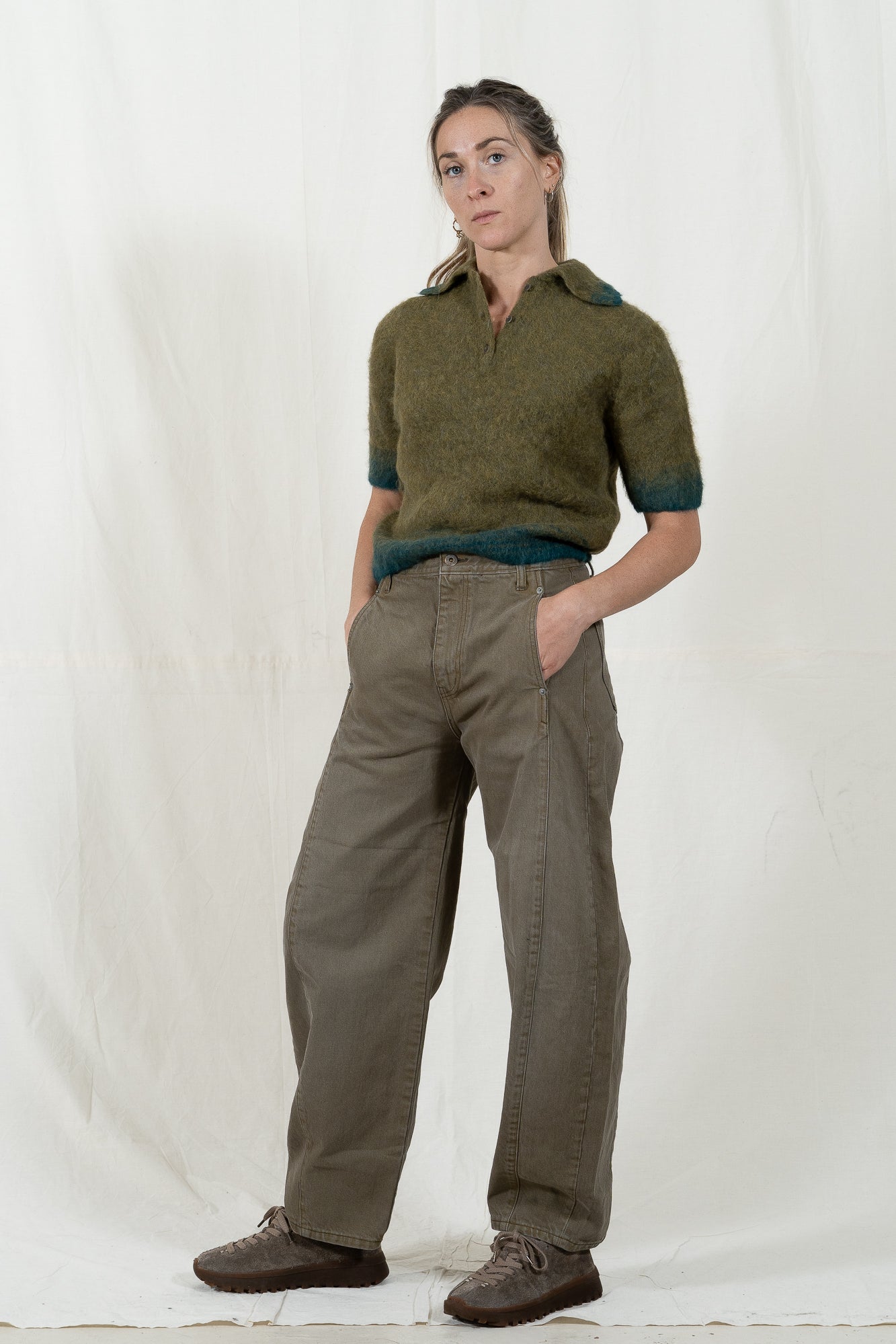 Sayaka Davis Compact Knit Polo