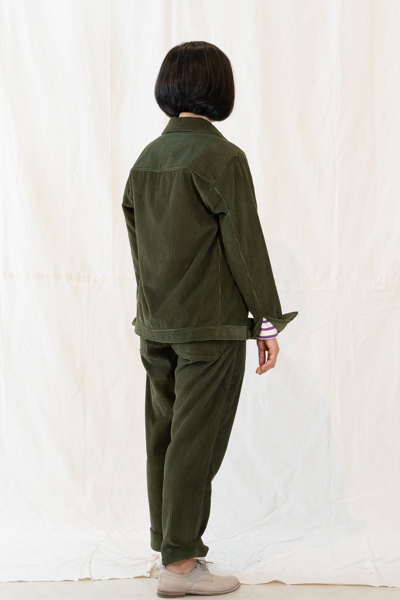 Blluemade Type Jacket in Glade Cord