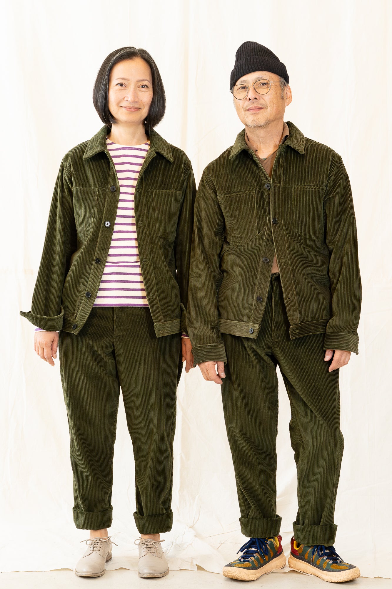 Blluemade Type Jacket in Glade Cord