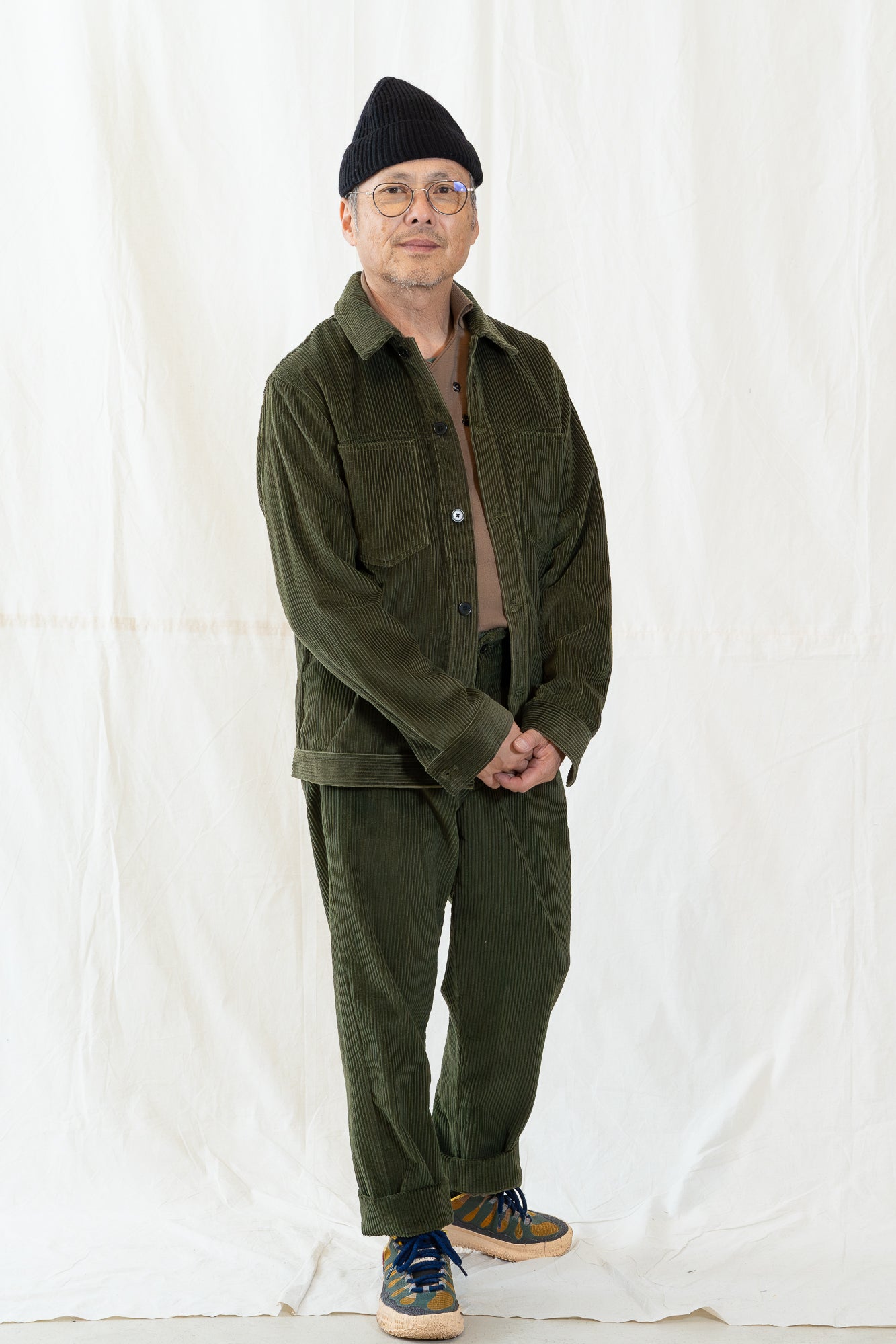 Blluemade Type Jacket in Glade Cord