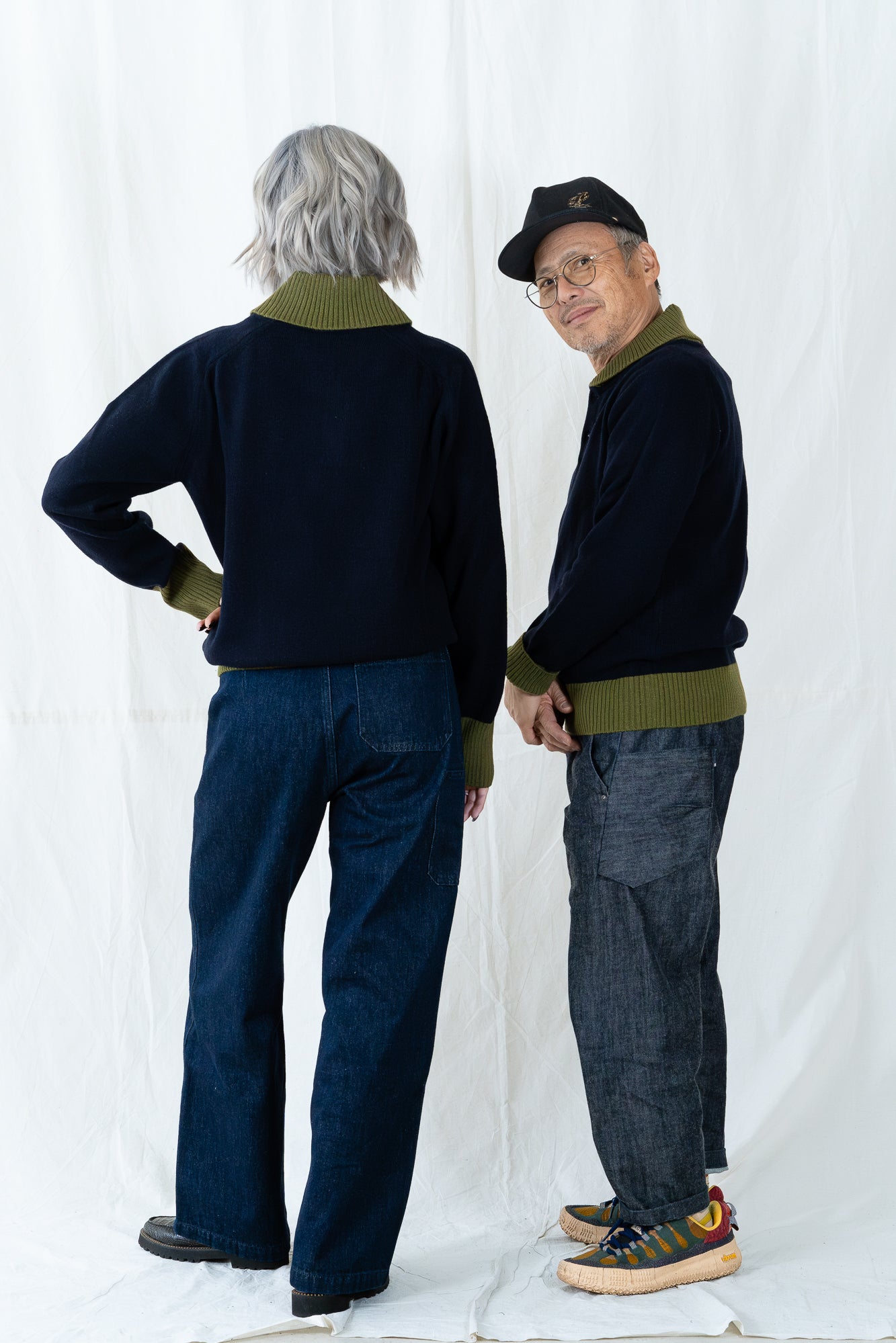 GRP Saddle 7 BICSC CI11II Shawl Collar Sweater