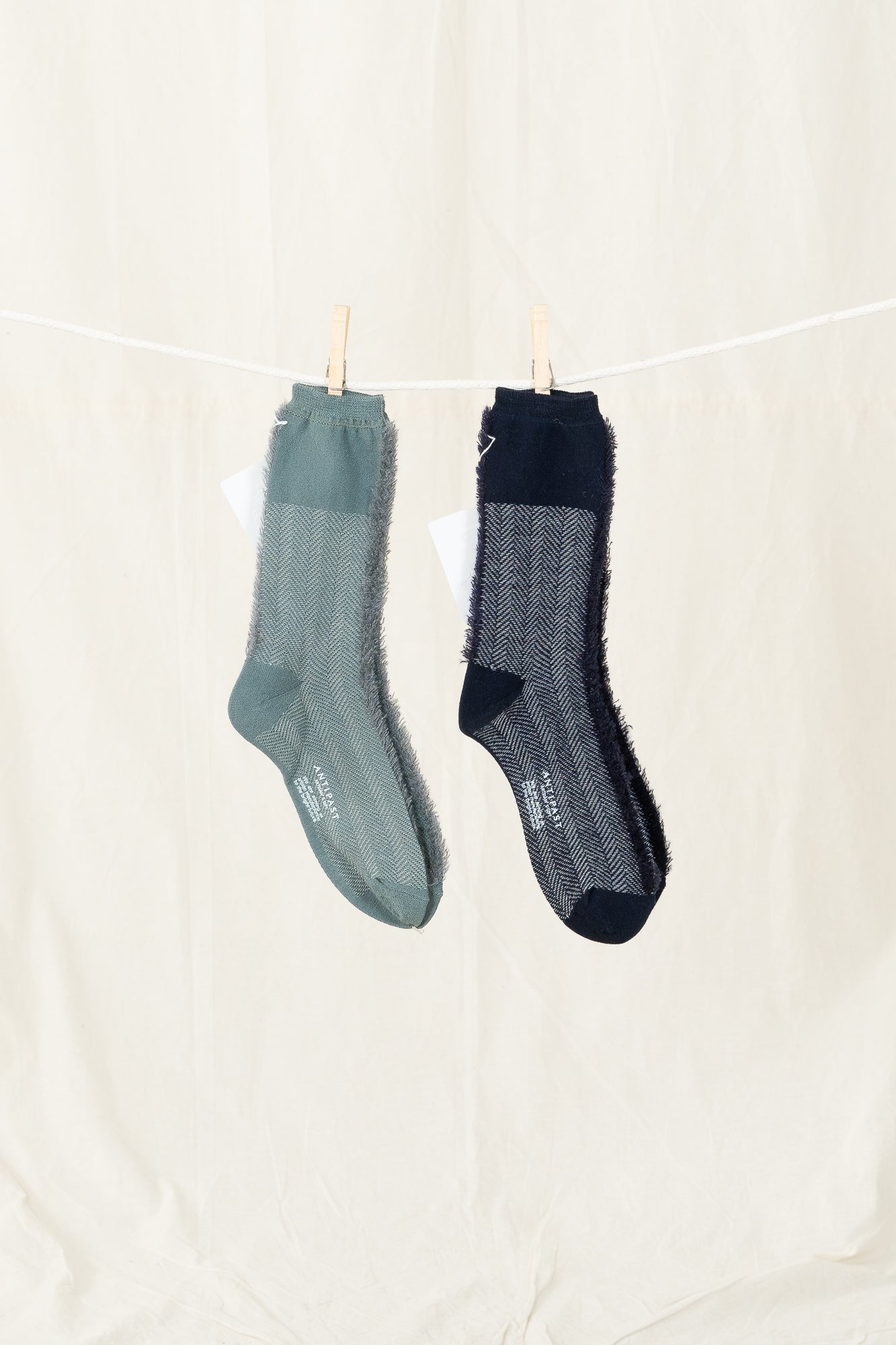 Antipast Fringe Women's Socks - Sage