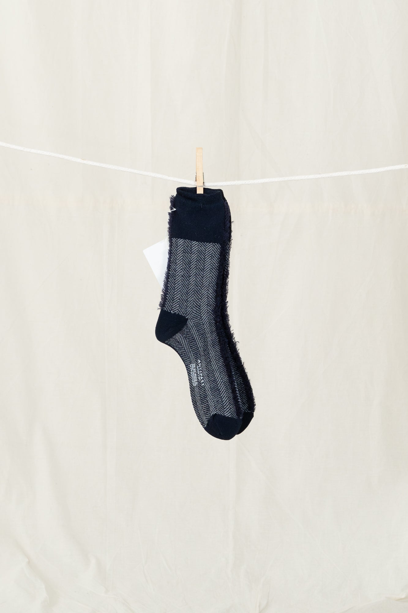 Antipast Fringe Women's Socks - Navy