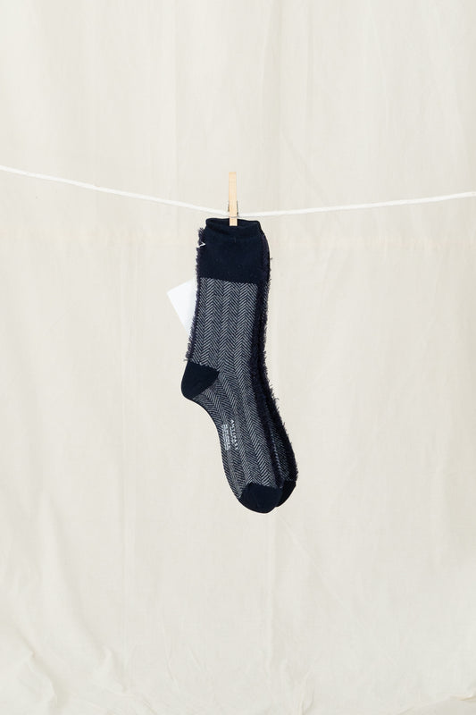 Antipast Fringe Women's Socks - Navy