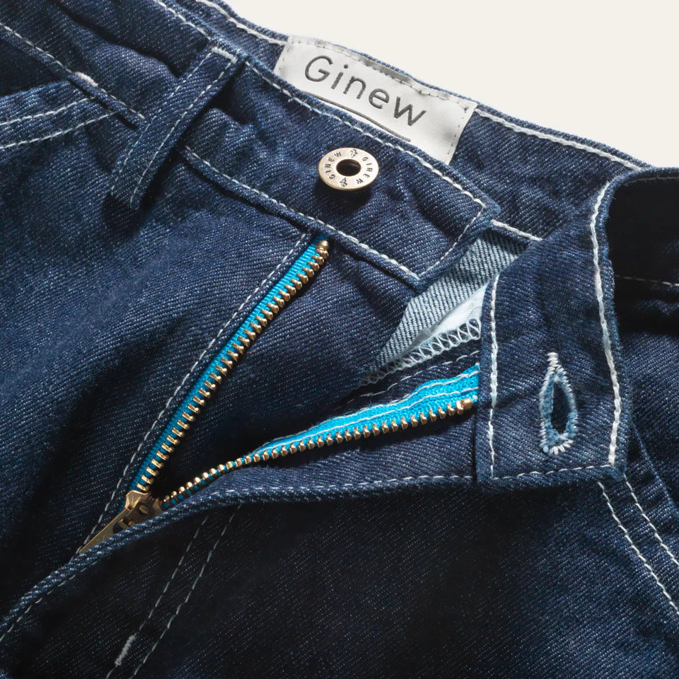 Ginew Carpenter Crop Women's Denim Pant