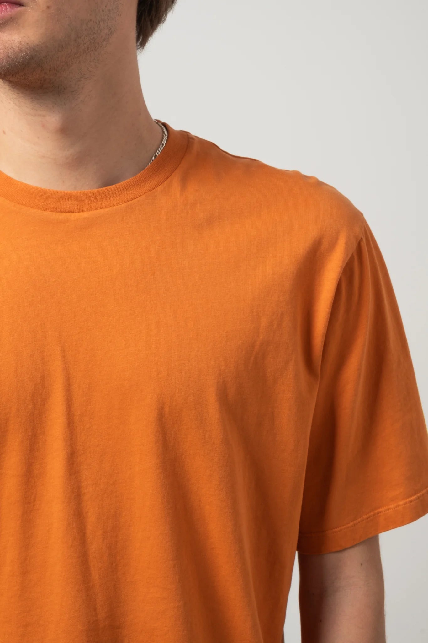 C.O.F. Studio Crewneck T-Shirt in orange