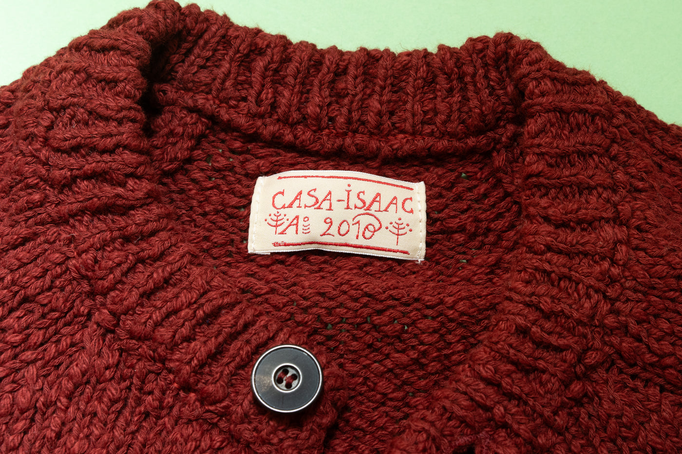 Casa Isaac CC10 Crewneck Cardigan