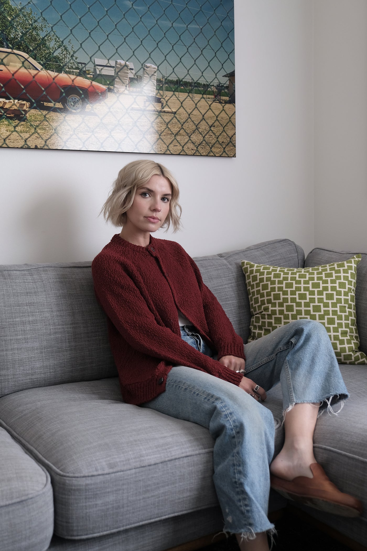 Casa Isaac CC10 Crewneck Cardigan