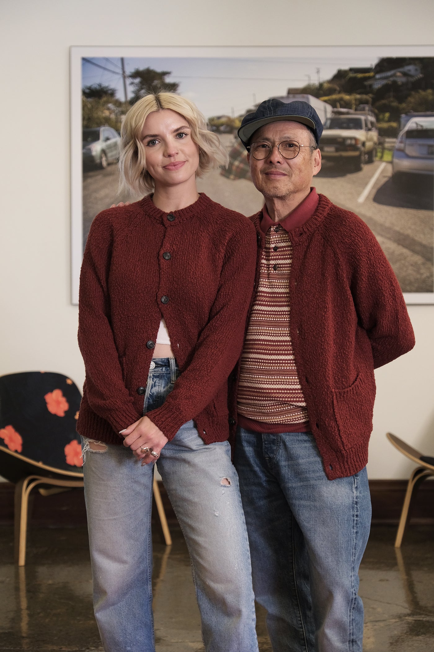 Casa Isaac CC10 Crewneck Cardigan