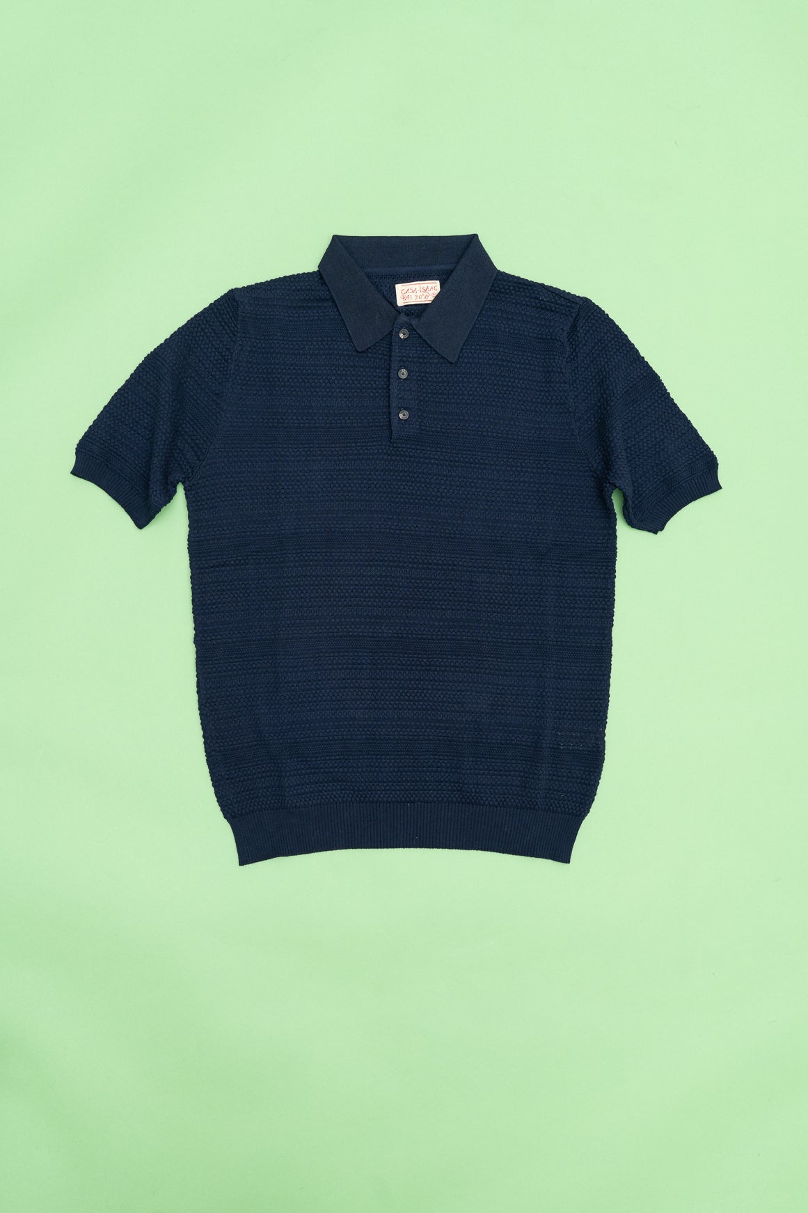 Casa Isaac Short Sleeve Polo Folk 1 BIS