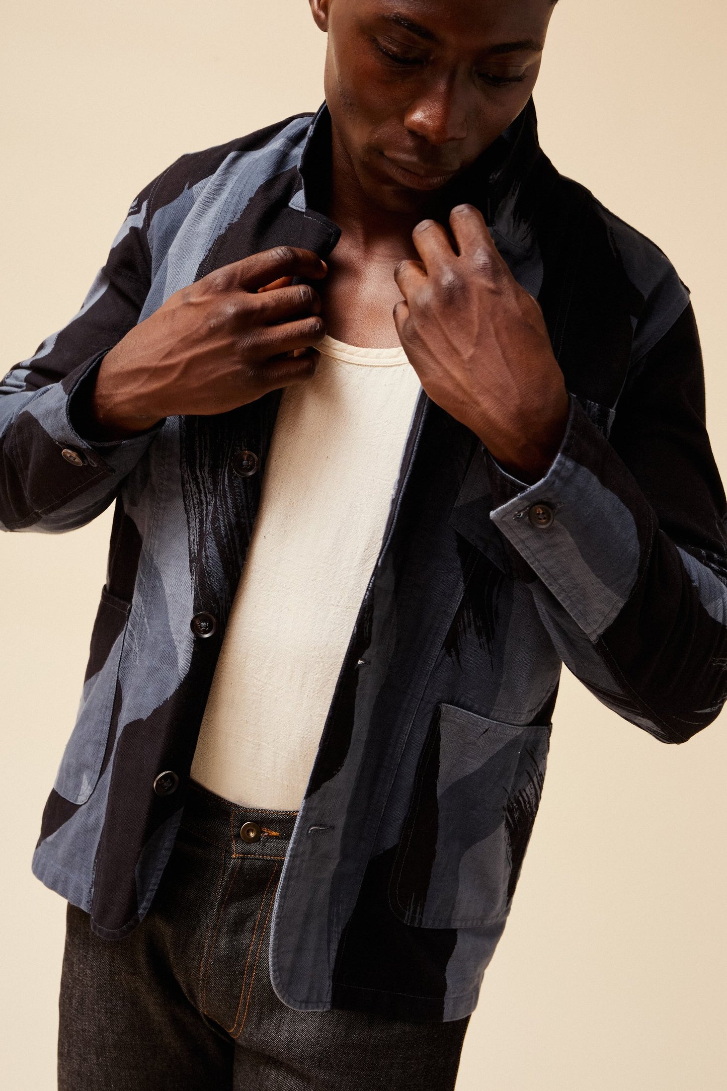 INDI + ASH Study Jacket Paintbrush Camo
