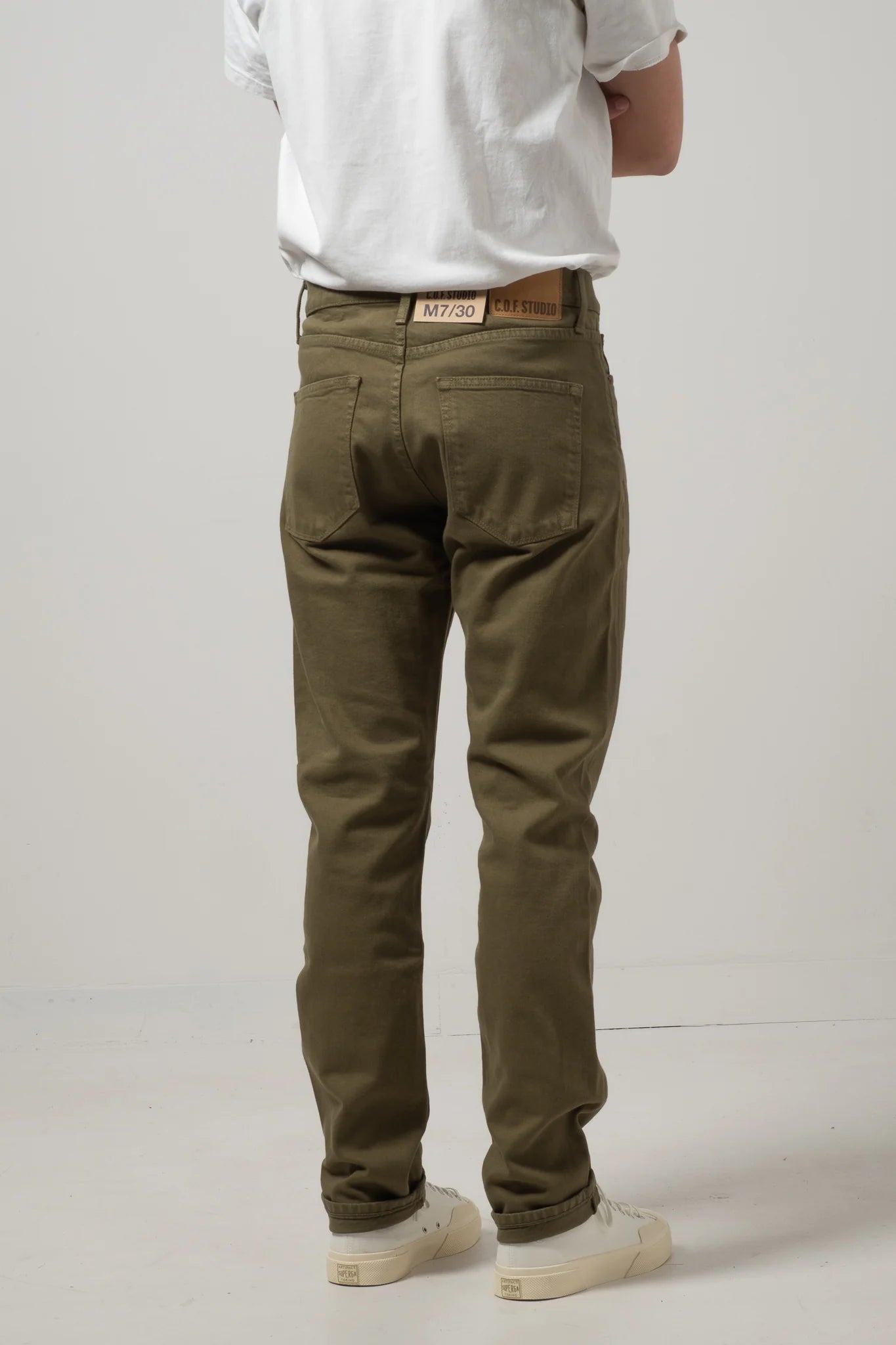 C.O.F. Studio M7 Tapered Comfort Organic Ecru