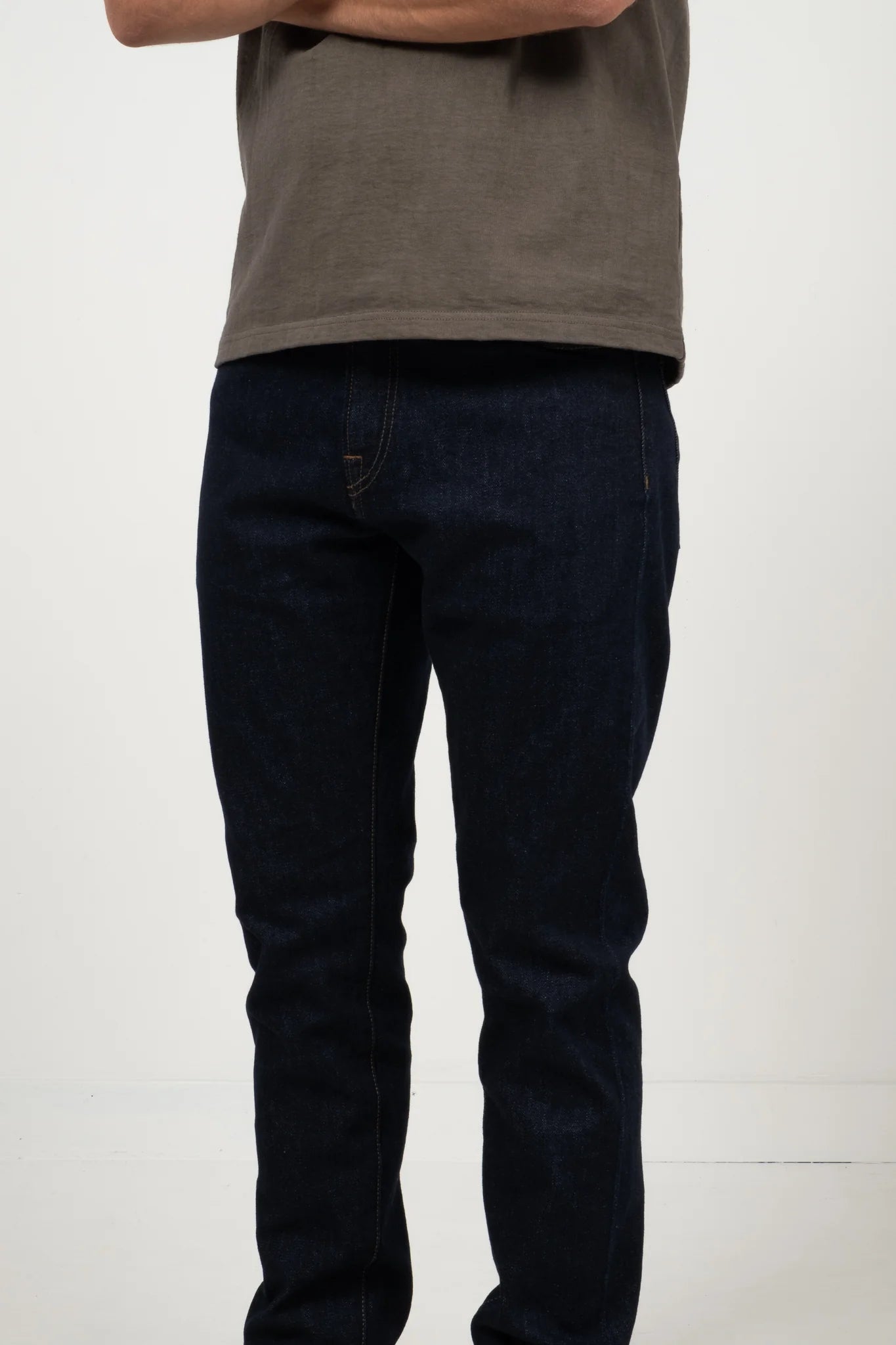 C.O.F. Studio M7 Tapered Kuroki Selvedge Rinsed Denim