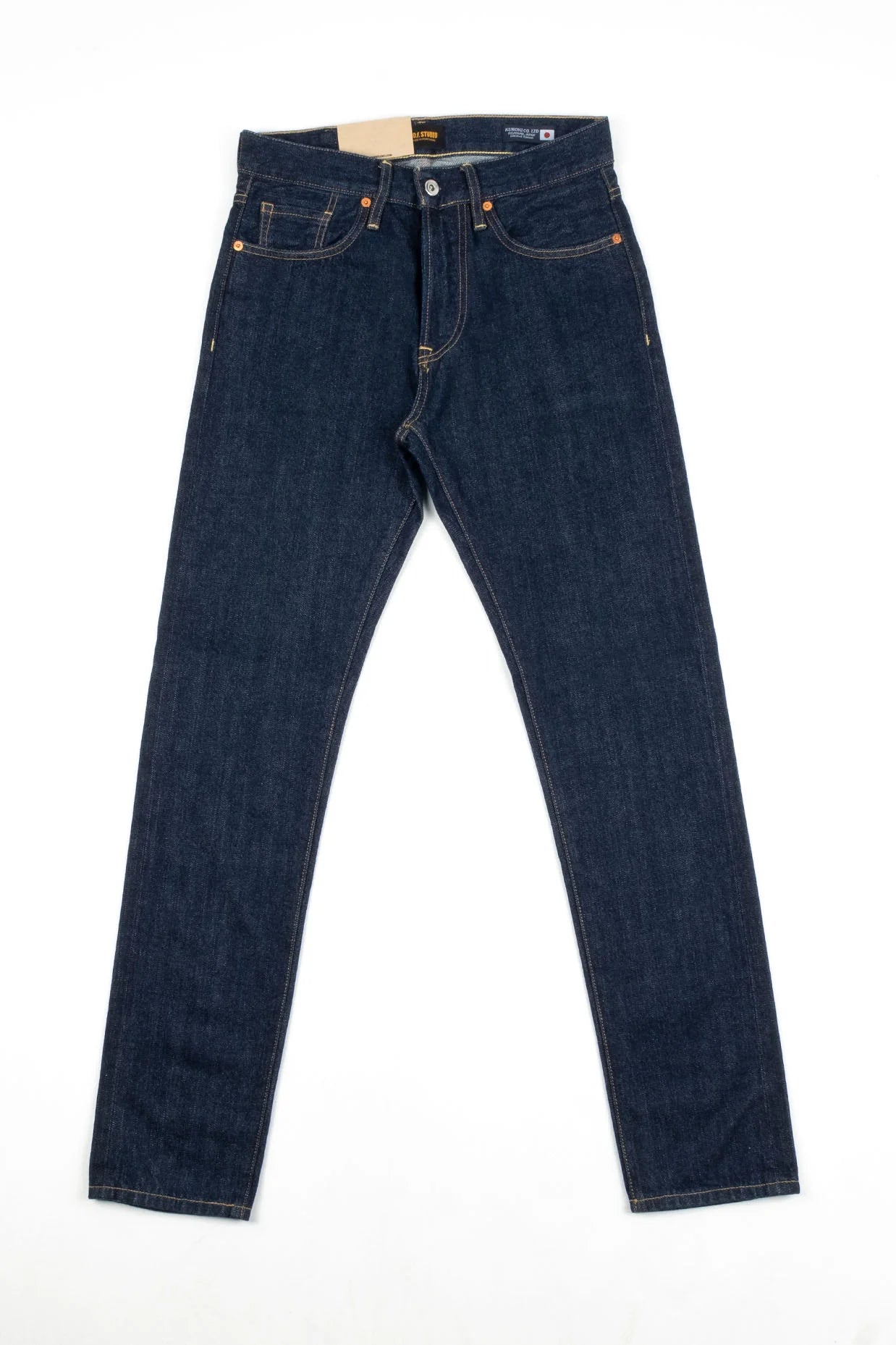C.O.F. Studio M7 Tapered Kuroki Selvedge Rinsed Denim