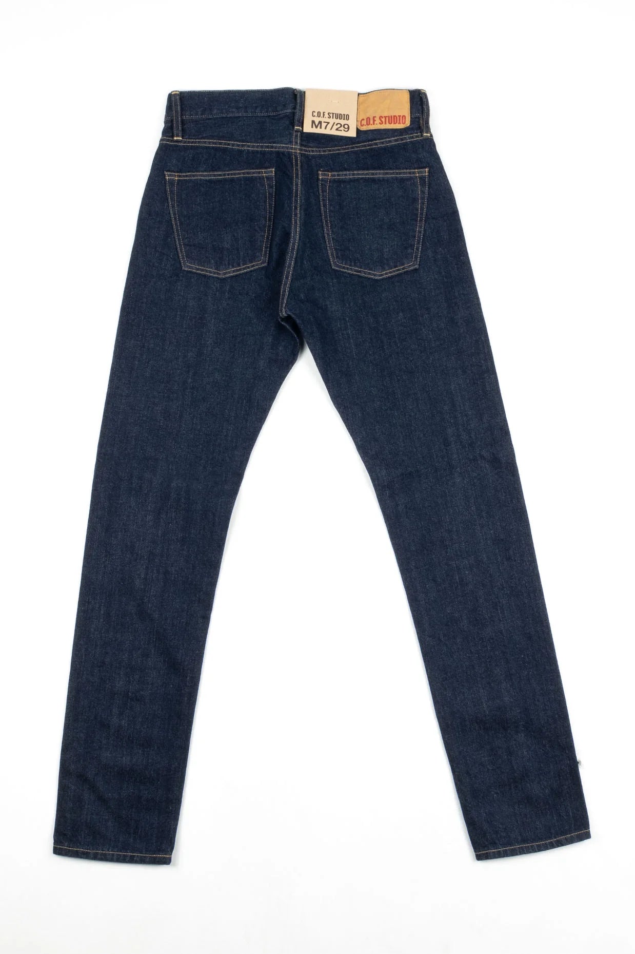 C.O.F. Studio M7 Tapered Kuroki Selvedge Rinsed Denim