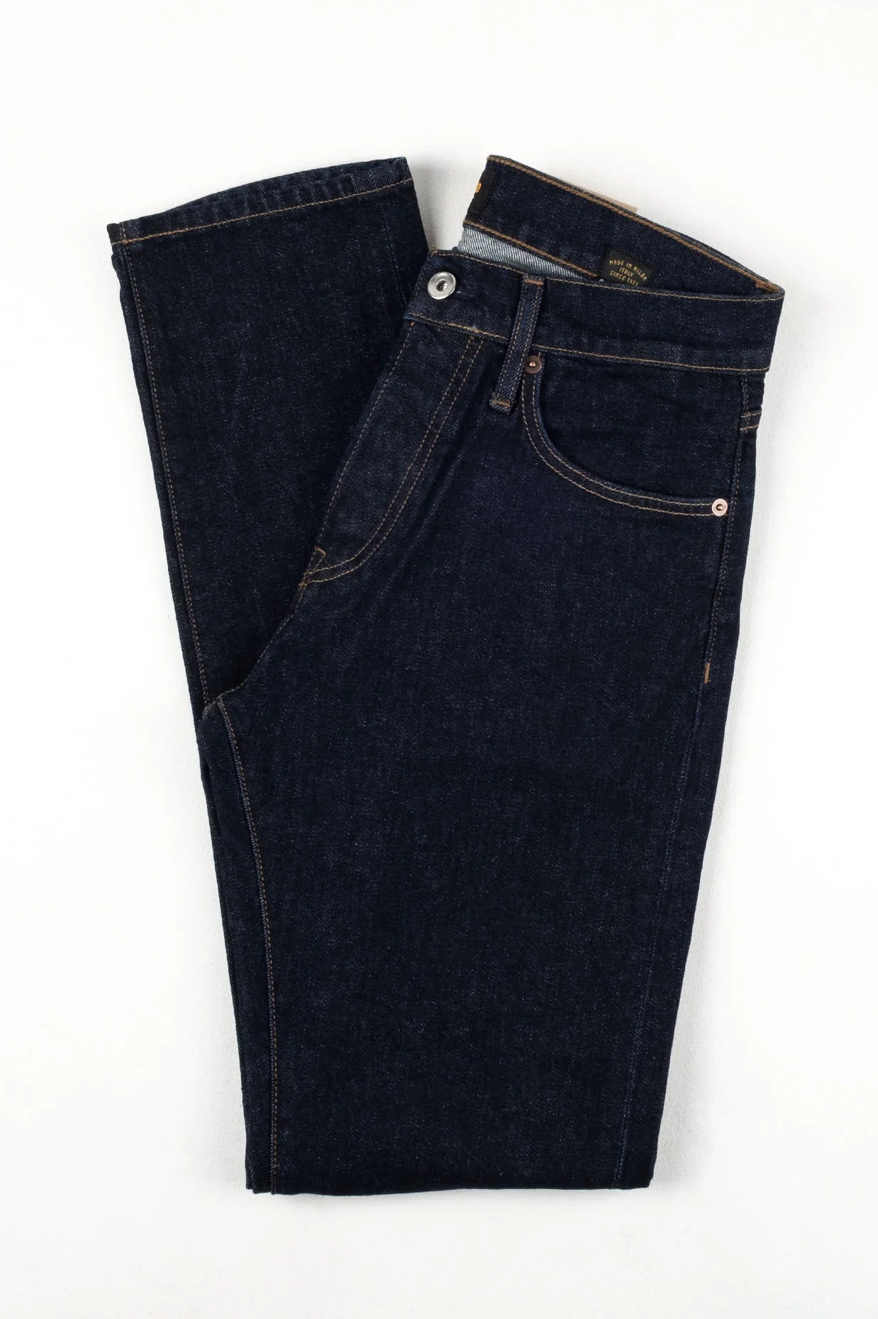 C.O.F. Studio M7 Tapered Comfort Indigo Rinsed Denim