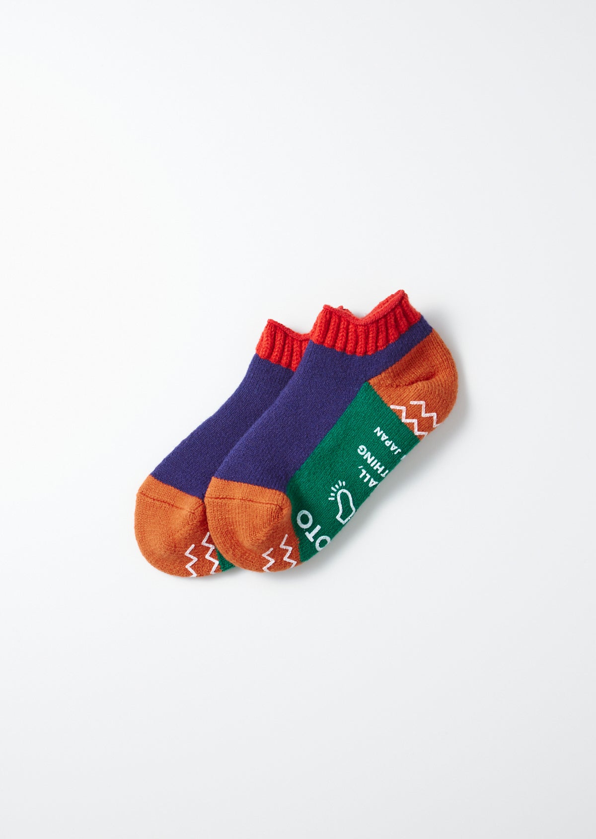 ROTOTO Pile Sockslipper Multicolor