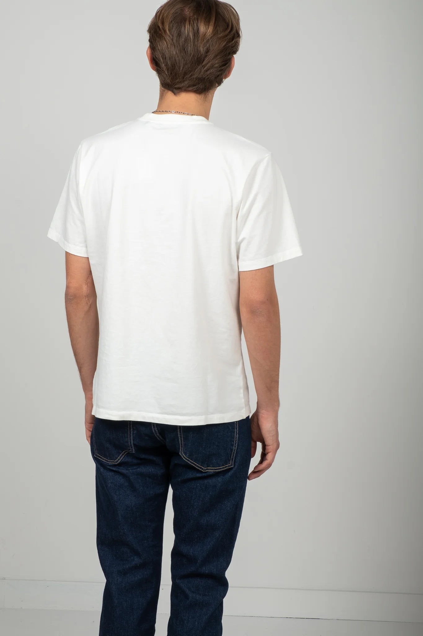 C.O.F. Studio Crewneck T-Shirt in white