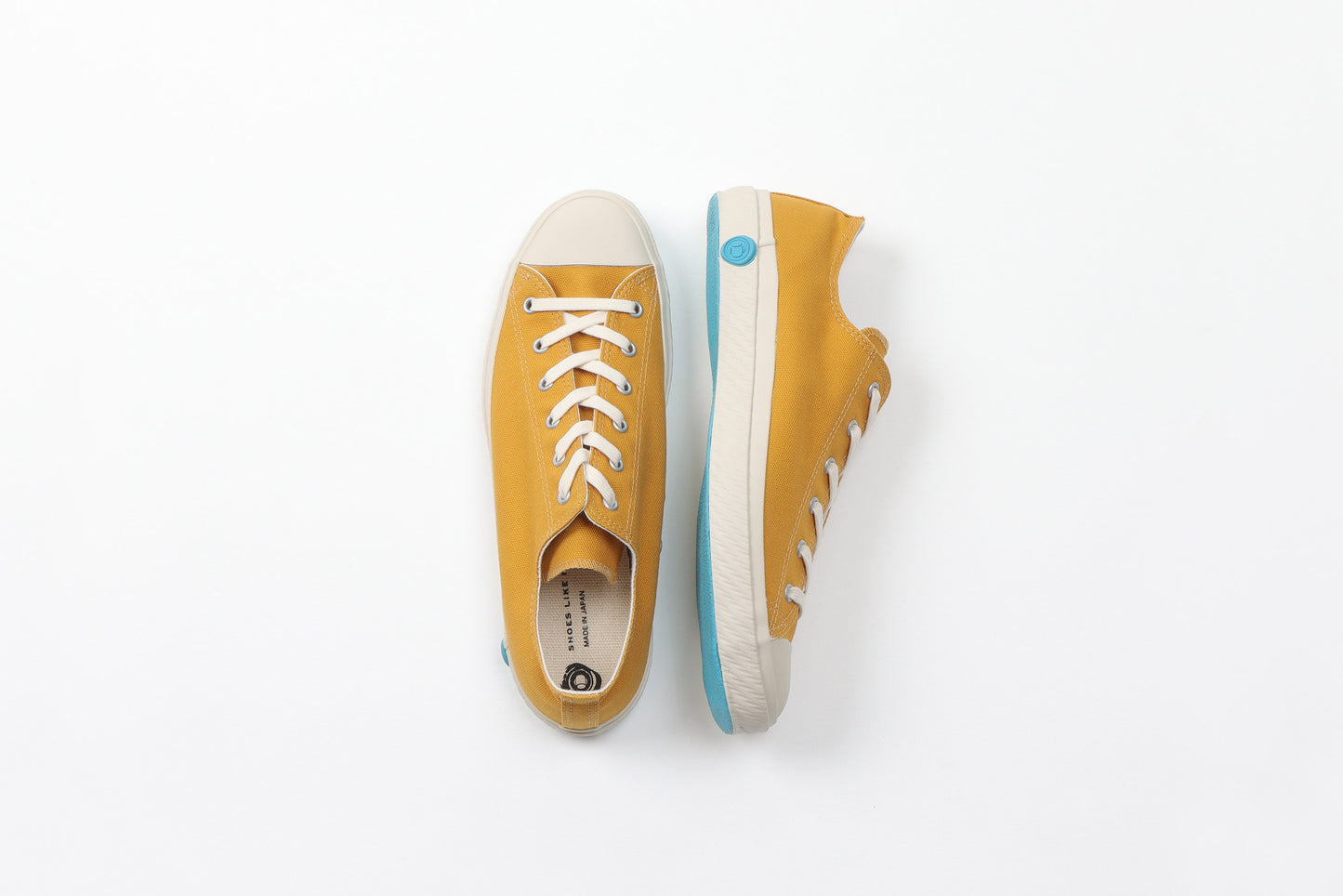 Shoes Like Pottery Low Top Sneaker in Mustard