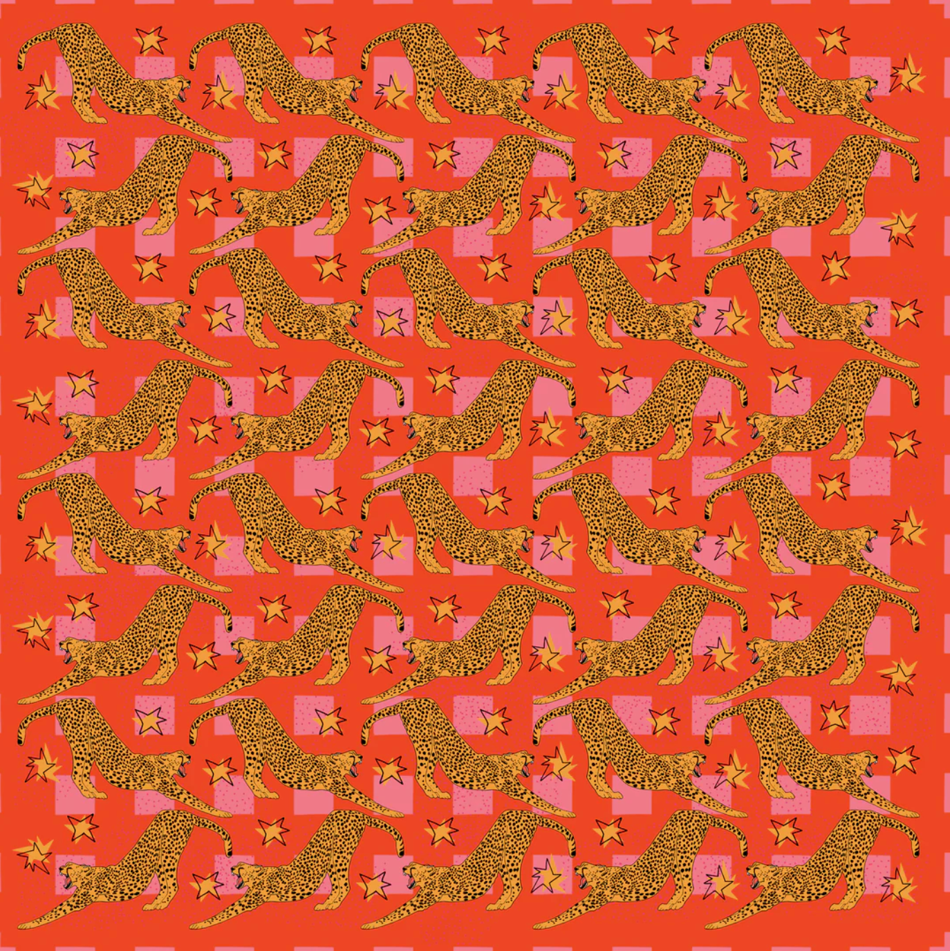 MUR Cheetah Pink Bandana