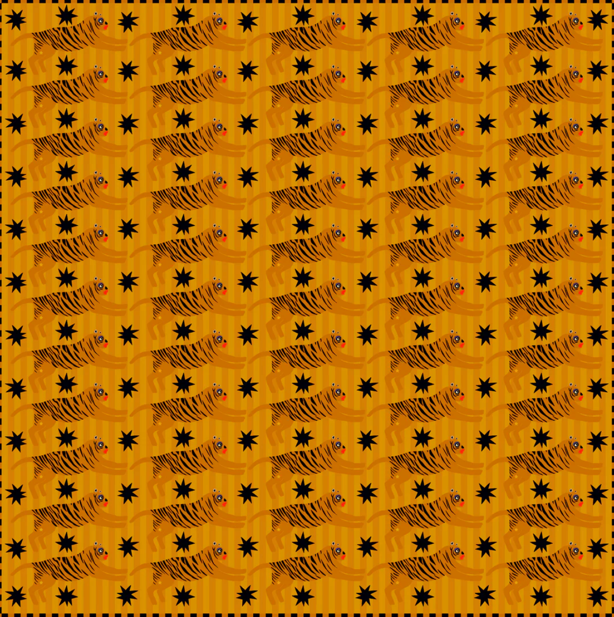 MUR Golden Tiger Bandana