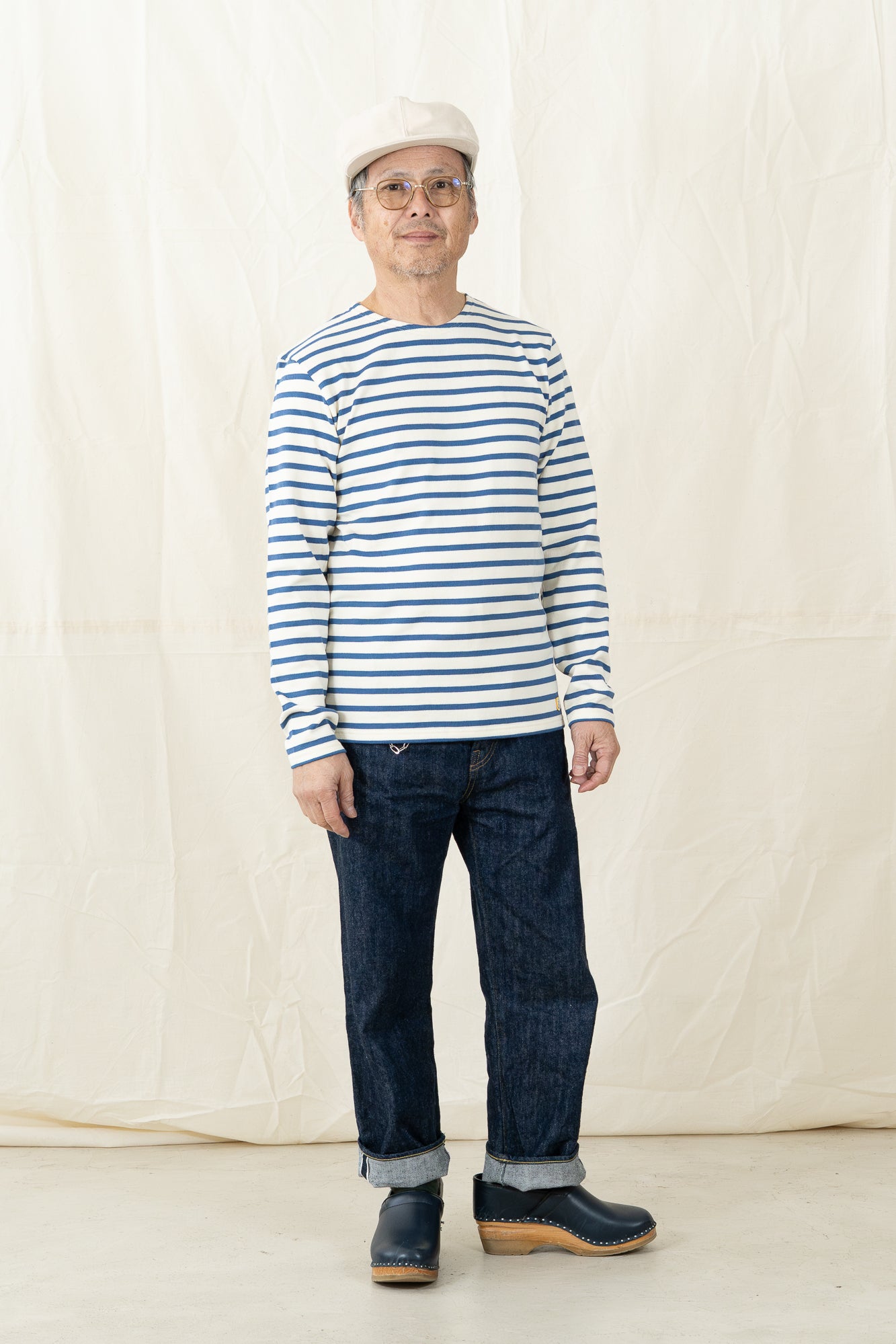 Armor Lux Long Sleeve Men's Breton Shirt