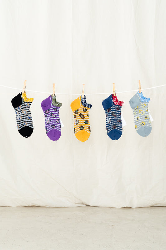 Antipast Women's Jungle Check Cover Socks