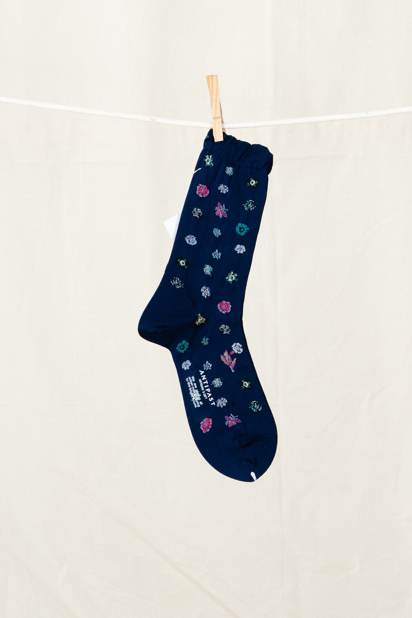 Antipast Women's Polka Flower Socks