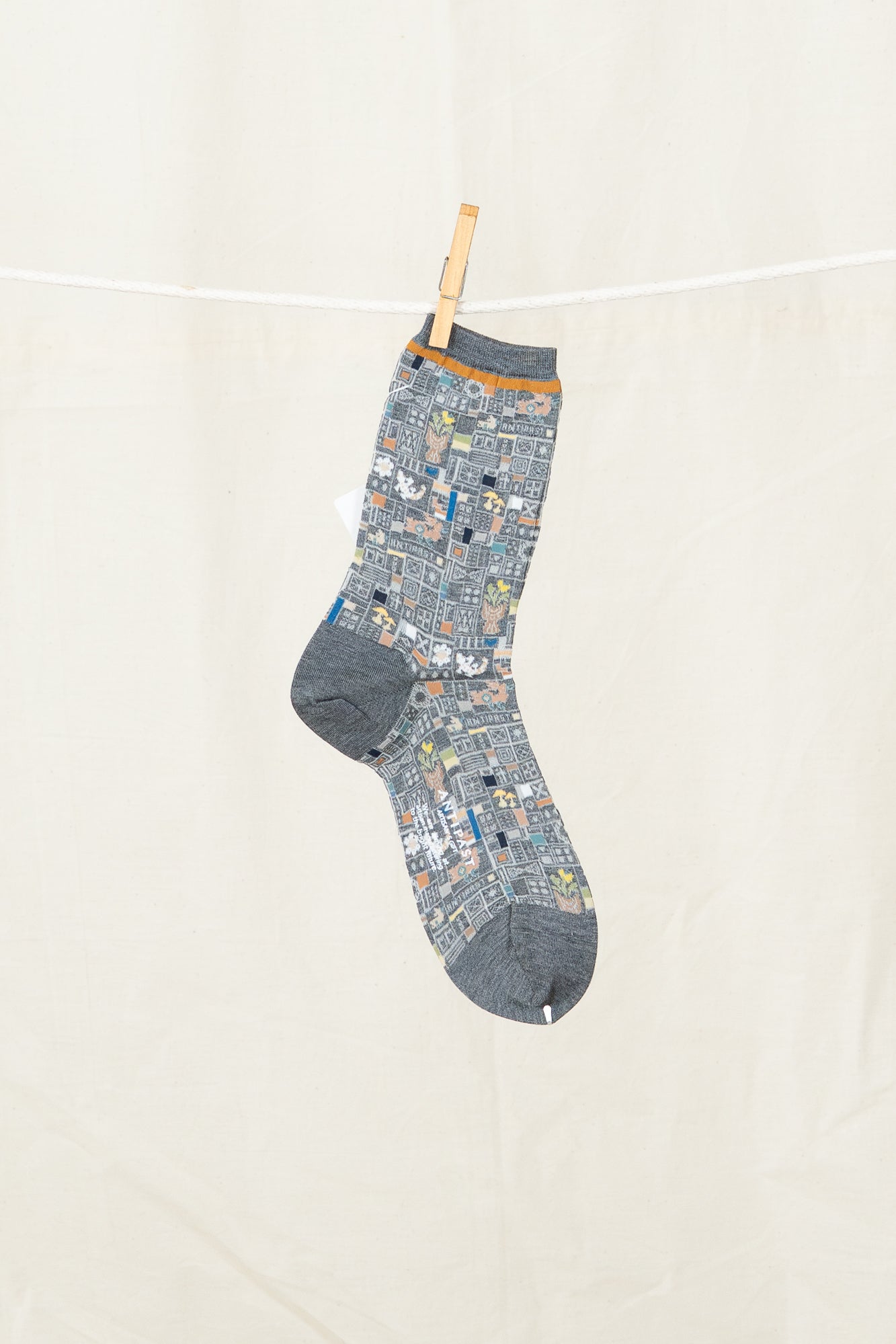 Antipast Women's Mosaic Tile Socks