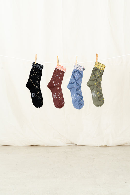 Antipast Women's Circle Argyle Socks